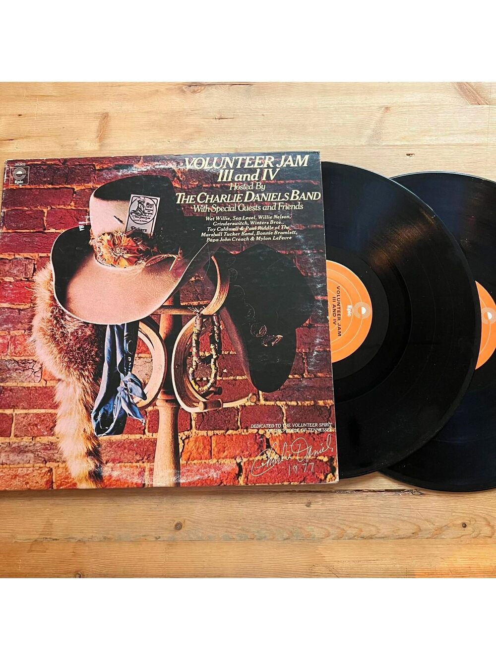 The Charlie Daniels Band - Volunteer Jam III and IV 33rpm VG+ VR16